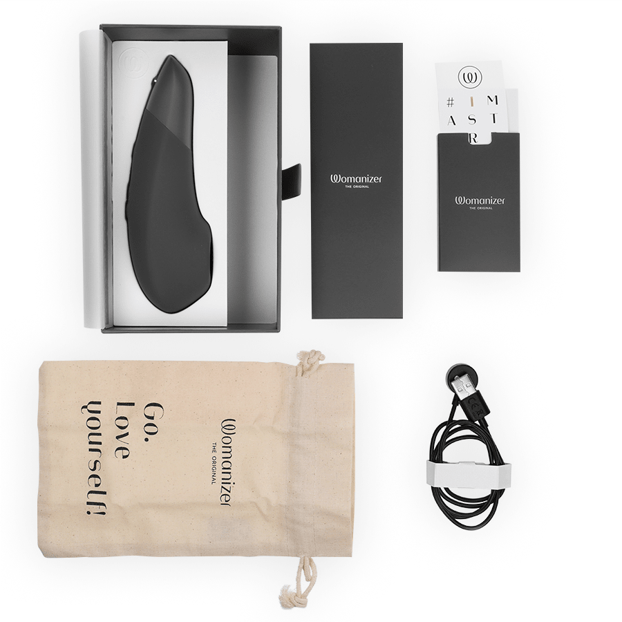 WOMANIZER - ENHANCE CLITORIAL STIMULATOR BLACK - NOCTURNA DESIRES
