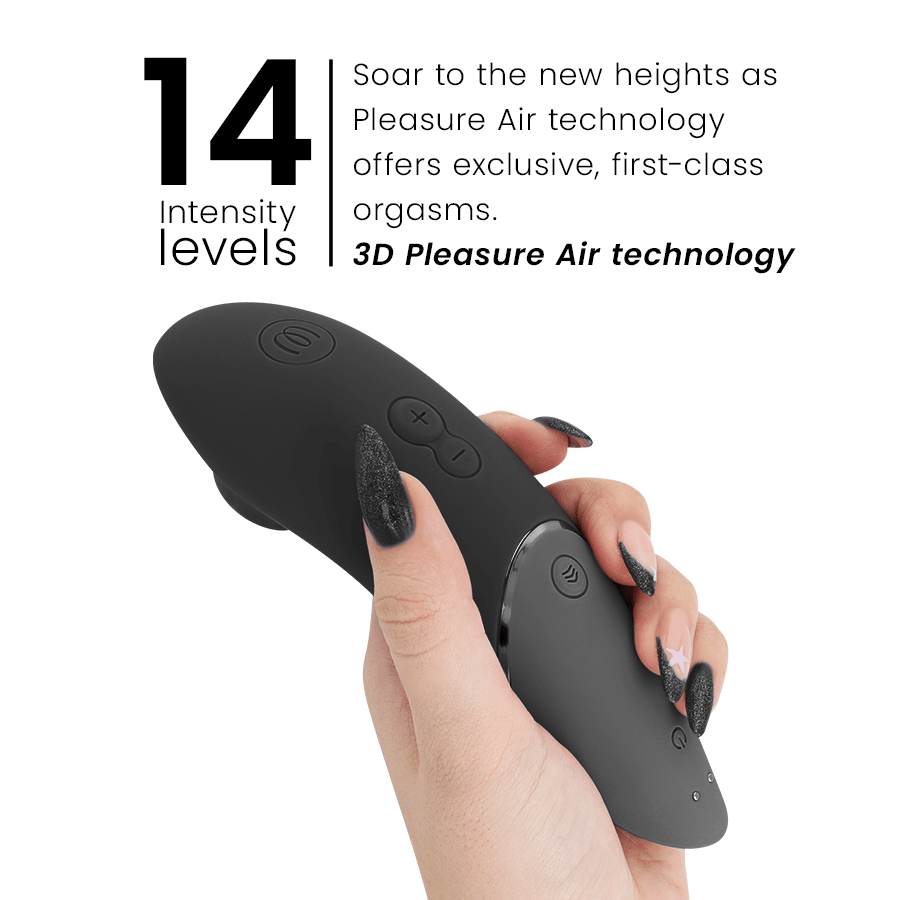 WOMANIZER - NEXT CLITORIAL STIMULATOR BLACK - NOCTURNA DESIRES