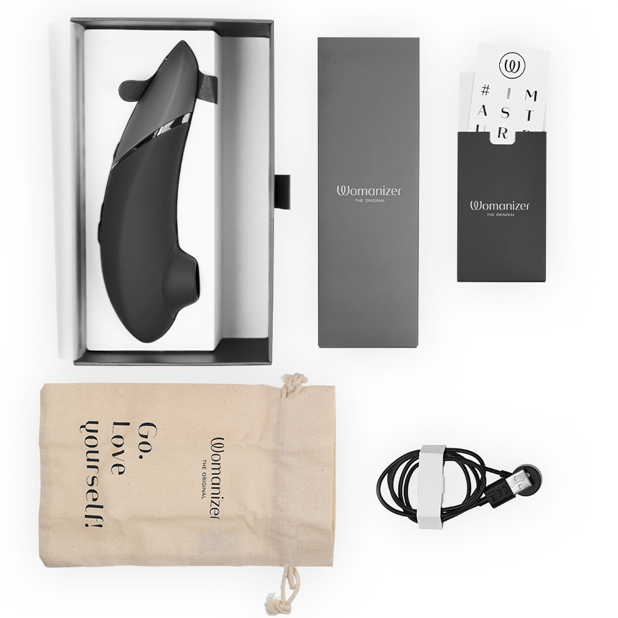 WOMANIZER - NEXT CLITORIAL STIMULATOR BLACK - NOCTURNA DESIRES